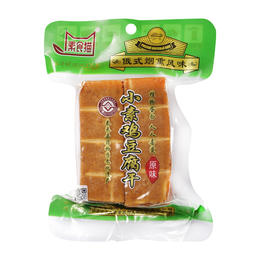素食猫泰来县特产小素鸡豆腐干原味 220克*4袋