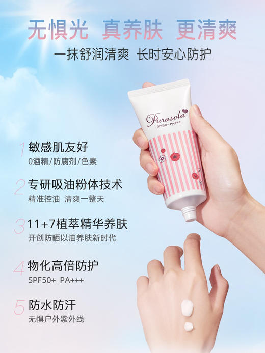 日本娜丽丝防晒霜涂抹款防晒乳液防晒霜90g 商品图0