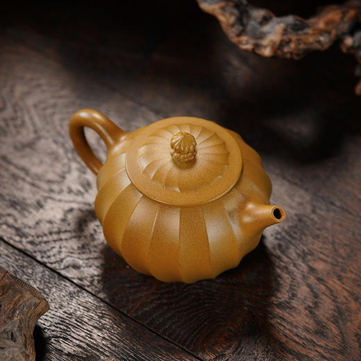 龙德堂陶艺 汤宣武制 《格物观心》原矿黄金段 270cc 库存请咨询客服 商品图3