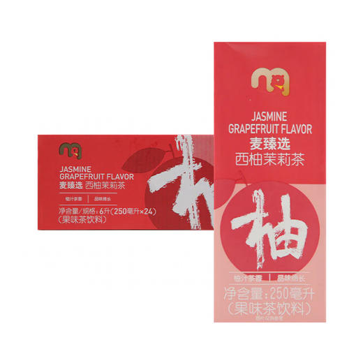 MC 麦德龙 麦臻选 西柚茉莉茶 250ml*24 商品图0