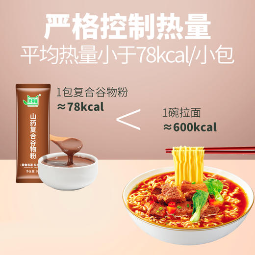 泰来县素食猫木糖醇山药复合谷物粉500克 商品图2