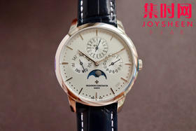 新升级版 MX江诗丹顿Patrimony Contemporaine传承系列43175超薄万年历多功能男士机械腕表