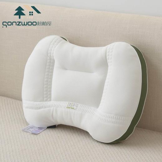 乳胶决决子枕芯 决明子中等高度护颈枕头  360度颈椎贴合设计，颈部立体支撑不悬空 舒缓颈椎 商品图1