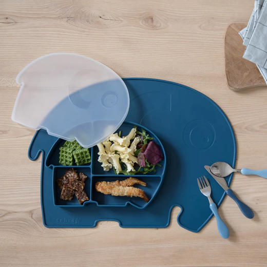 丹麦Sebra 硅胶分格餐盘 辅食餐具宝宝辅食零食盘（仅餐盘+盖子） 商品图2