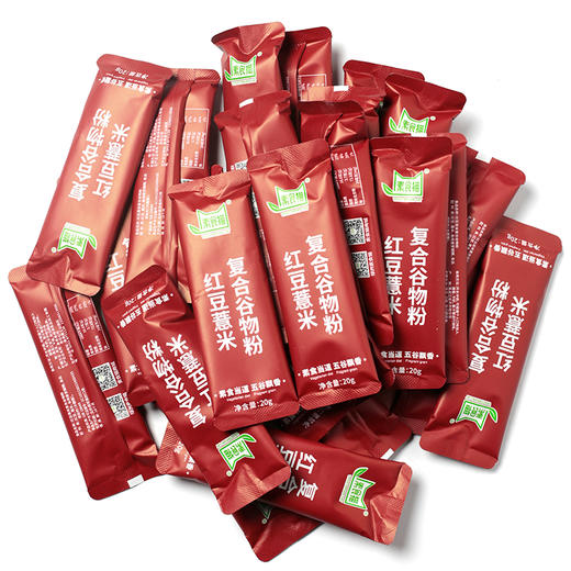 泰来县素食猫木糖醇红豆薏米复合谷物粉500克（25袋*20克） 商品图4
