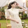 文艺小清新，少女改良年轻款新款旗袍QJZ-745 商品缩略图3