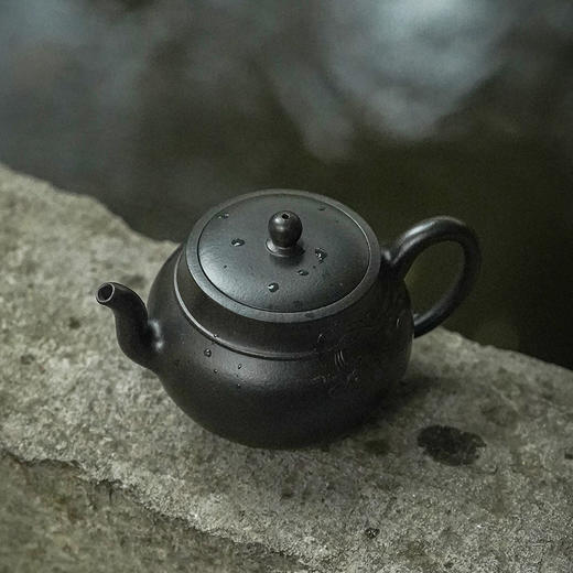 龙德堂陶艺 汤宣武制 《瑞云系列康云》九龄君子兰 220cc 库存请咨询客服 商品图2