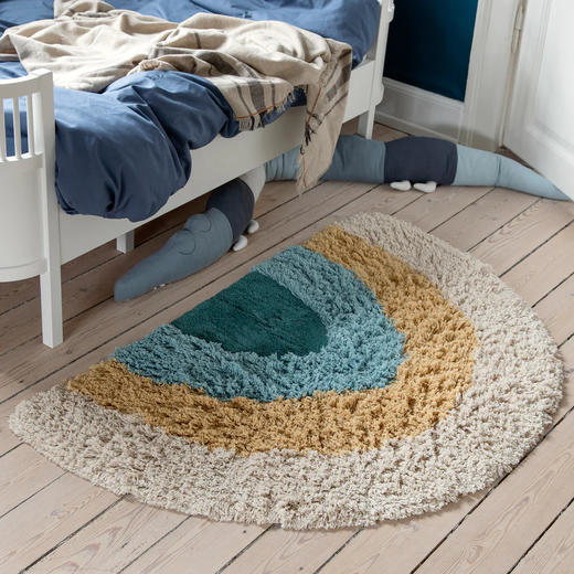 Sebra 彩虹地垫 天然棉花居家美学可机洗双面可用 商品图1