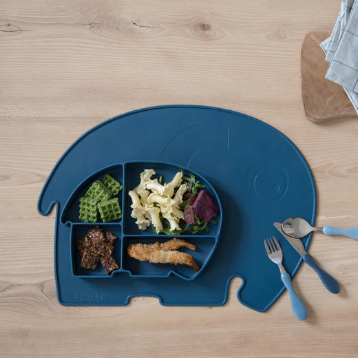 丹麦Sebra 硅胶分格餐盘 辅食餐具宝宝辅食零食盘（仅餐盘+盖子） 商品图4