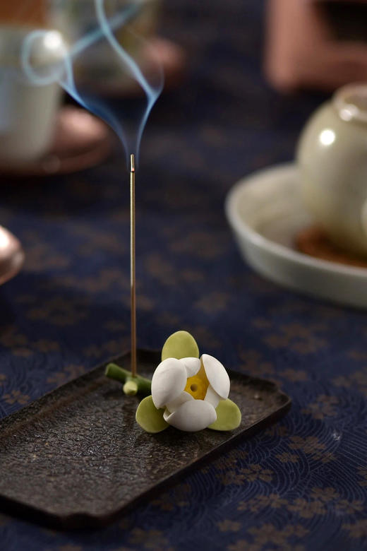 手捏瓷花°夜合花 商品图0