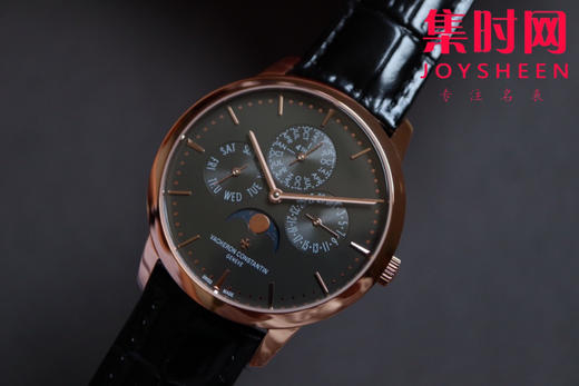 新升级版 MX江诗丹顿Patrimony Contemporaine传承系列43175超薄万年历多功能男士机械腕表 商品图2