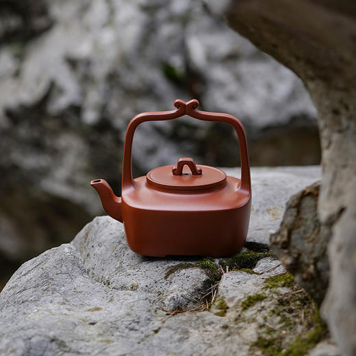 龙德堂陶艺 汤宣武制 《π提梁》原矿底槽清 280cc 库存请咨询客服 商品图1