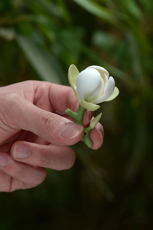 手捏瓷花°夜合花 商品图4