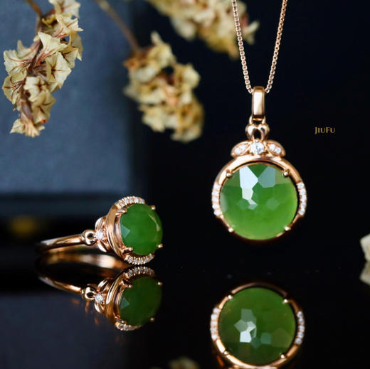 福满堂套装（吊坠+戒指） 商品图1