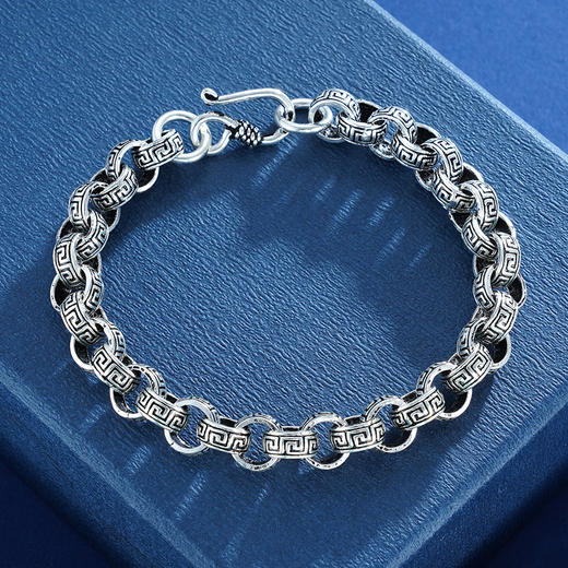 子佩集S925银【吉祥绵延】手链【YFSL003】2305 商品图2