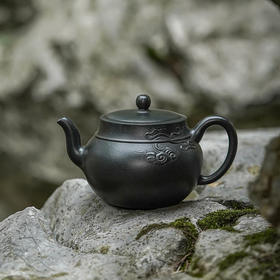 龙德堂陶艺 汤宣武制 《瑞云系列康云》九龄君子兰 220cc 库存请咨询客服