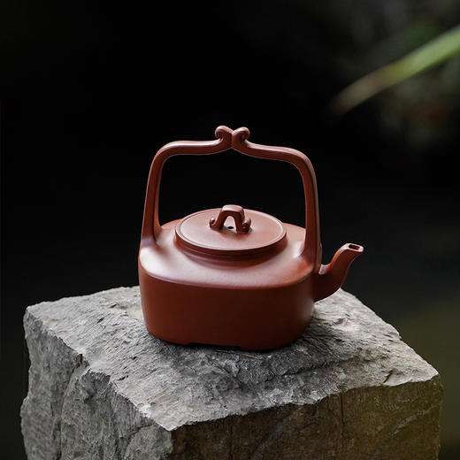 龙德堂陶艺 汤宣武制 《π提梁》原矿底槽清 280cc 库存请咨询客服 商品图2