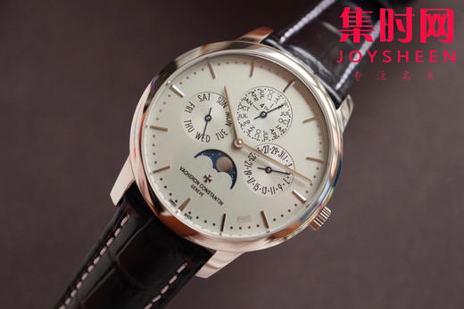 新升级版 MX江诗丹顿Patrimony Contemporaine传承系列43175超薄万年历多功能男士机械腕表 商品图2