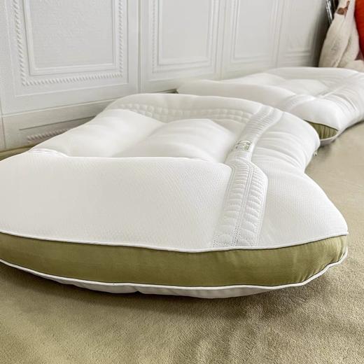 乳胶决决子枕芯 决明子中等高度护颈枕头  360度颈椎贴合设计，颈部立体支撑不悬空 舒缓颈椎 商品图7