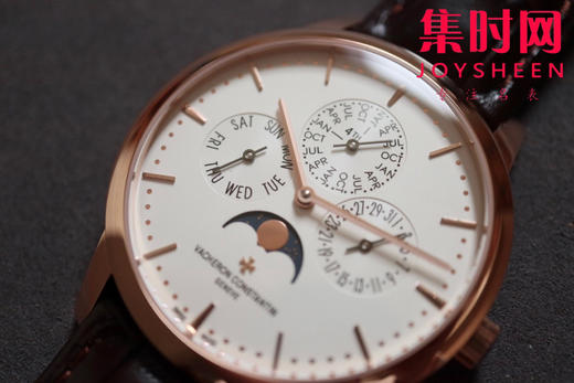 新升级版 MX江诗丹顿Patrimony Contemporaine传承系列43175超薄万年历多功能男士机械腕表 商品图5