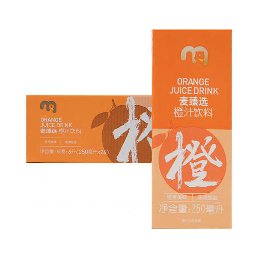 MC 麦德龙 麦臻选 橙汁250ml*24 商品图0