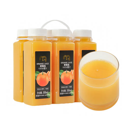 麦德龙 麦臻选 100%橙汁 300ml*6 商品图0