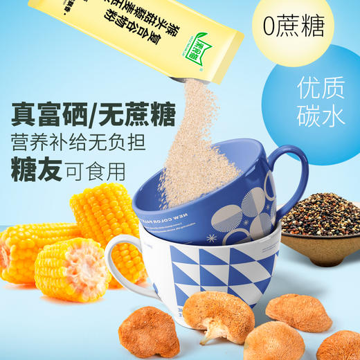 泰来县素食猫木糖醇猴头菇藜麦玉米复合谷物粉500克 商品图2