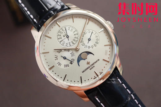 新升级版 MX江诗丹顿Patrimony Contemporaine传承系列43175超薄万年历多功能男士机械腕表 商品图1