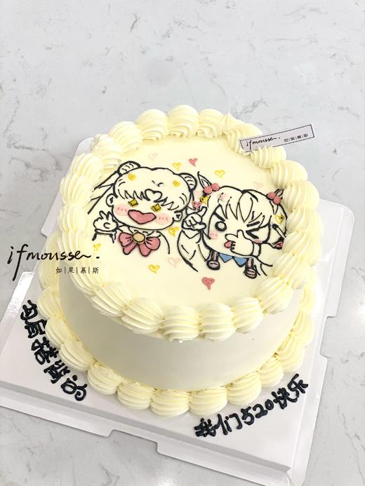 「男孩」手绘两个卡通人物 商品图0