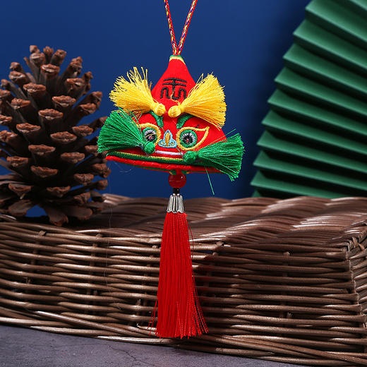 【应季好物】五彩绳小福虎粽挂绳3个一组（款式随机） 商品图3