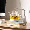 鸣盏｜全智能玻璃自动上水 电热水壶 煮茶器办公室茶台烧水壶桌面茶吧机 白色 商品缩略图11