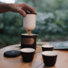 鸣盏｜快客杯 旅行陶瓷茶具便携式泡茶功夫茶杯户外茶壶 MZ-8004 商品缩略图1