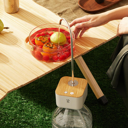 鸣盏｜上水器 桶装水电动抽水器 MZ-037A【可搭配MZ-072T和MZ-1151电水壶使用】 MZ-037A黑色 商品图1