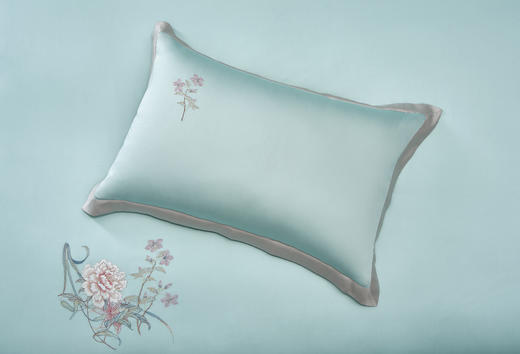 博洋玉天丝初暮.恒春(薄荷绿）四件套 商品图2