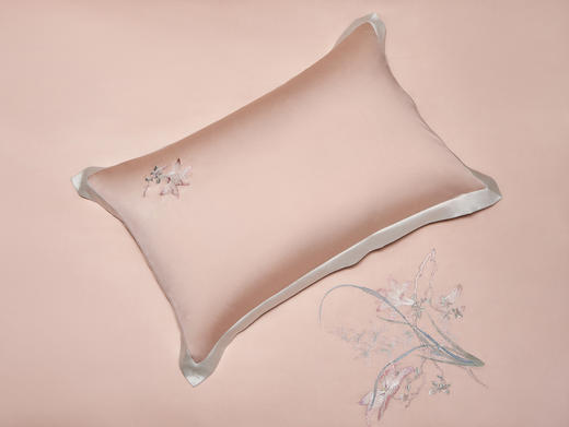 博洋玉天丝花朝.恒春（婷玉色）四件套 商品图1