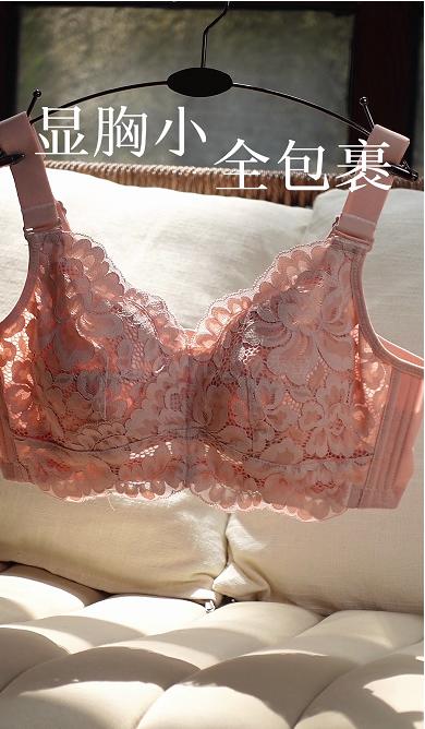 【数量拍2/159元】【B/C/D/E杯】秀黛浮雕蕾丝大胸显小文胸H5115309B+H5115310C+H5115311D+H5115312E 商品图3