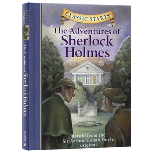 开始读经典 夏洛克福尔摩斯的冒险 英文原版 Classic Starts: The Adventures of Sherlock Holmes 儿童文学经典名著 进口英语书 商品图2