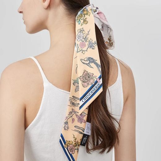 大英博物馆欧式中国风系列 桑蚕丝飘巾窄丝巾香囊礼盒 商品图1