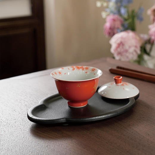 道上堂三生有幸/易泡/黑沙釉 中式古典陶瓷壶承功夫茶具 商品图2