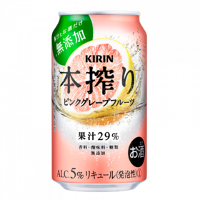 麒麟本榨配制酒（粉红葡萄柚味）350ml/罐