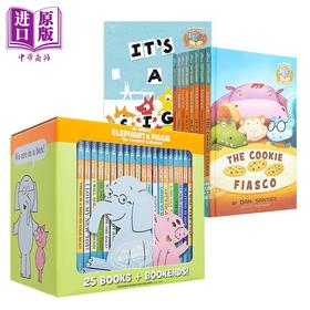 【中商原版】Elephant & Piggie 小猪小象第一季&第二季大全套34册套装 儿童绘本 故事图画书 英语启蒙阅读 英文原版 进口图书