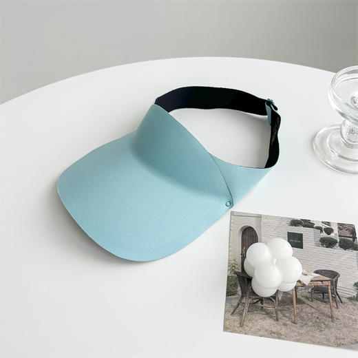 新款夏季儿童运动防晒遮阳帽男童户外出游遮脸防风空顶帽女童帽子 商品图9