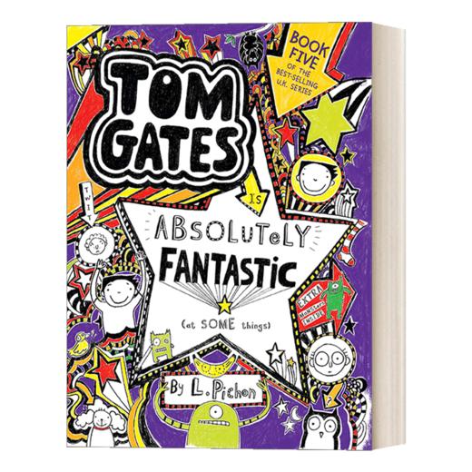英文原版 Tom Gates Is Absolutely Fantastic at Some Things 涂鸦小天才汤姆盖茨5 儿童桥梁章节书 英文版 进口英语原版书籍 商品图1