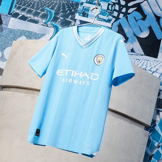 小李子:正品PUMA/彪马23-24赛季曼城主场球员版球衣770437 01 商品图3