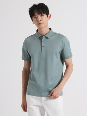 callisto绿色丝绵混纺T恤 SSTSS063C