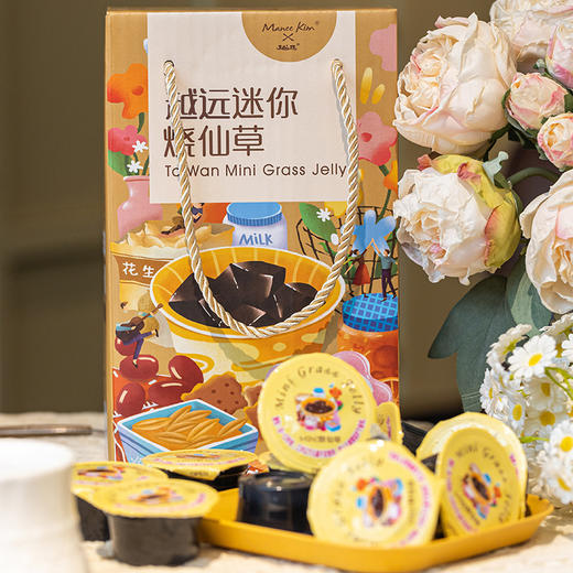 ManeeKim越远迷你烧仙草果冻 1500g±20g（30-35小杯）/提 商品图4