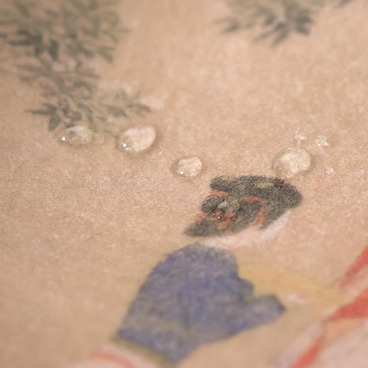 【庆学堂】臻品-彩绘羊毛书画毡 高端毛毡 文房四宝垫布《千里江山图》《兰亭序》《汉宫春晓图》 商品图1