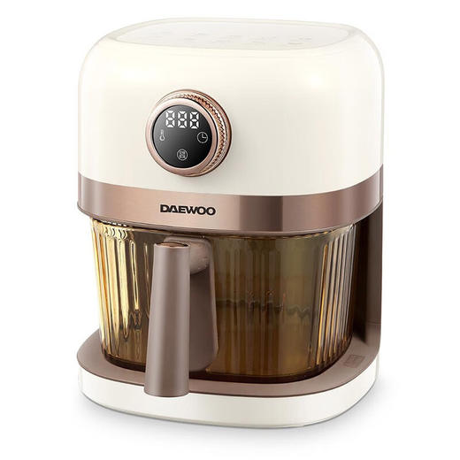 大宇（DAEWOO）家用电炸锅多功能可视窗口4L容量空气炸锅 DYKZ-4008暖阳白 商品图9