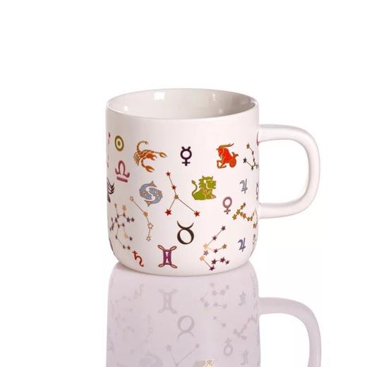 乾唐轩活瓷杯  十二星座双层随身杯马克杯陶瓷办公室茶杯水杯子生日礼品 商品图4