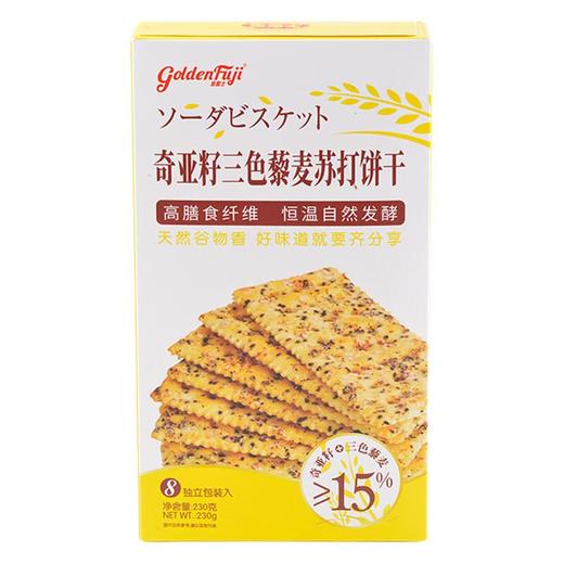 金富士奇亚籽藜麦苏打饼230g 商品图1
